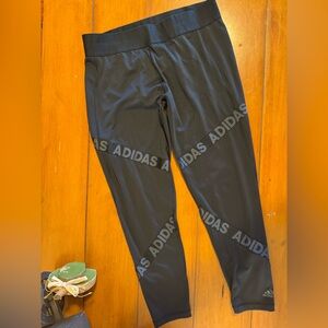 Adidas Black Logo leggings